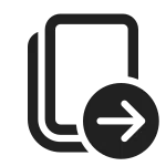 Copy Move SVG Icon